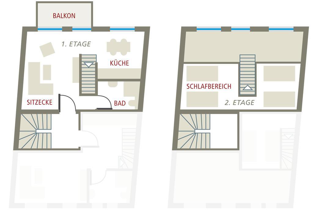Backbord Und Steuerbord Villa Stralsund Eksteriør bilde